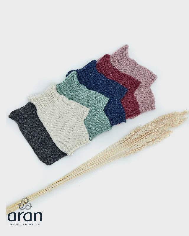 Women's Supersoft Merino Wool Fingerless One Size Mitts by Aran Mills - 8 Colours